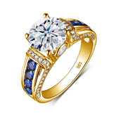 Diamond Ring For Women 100% Sterling Silver Good Quality Wedding Jewelry